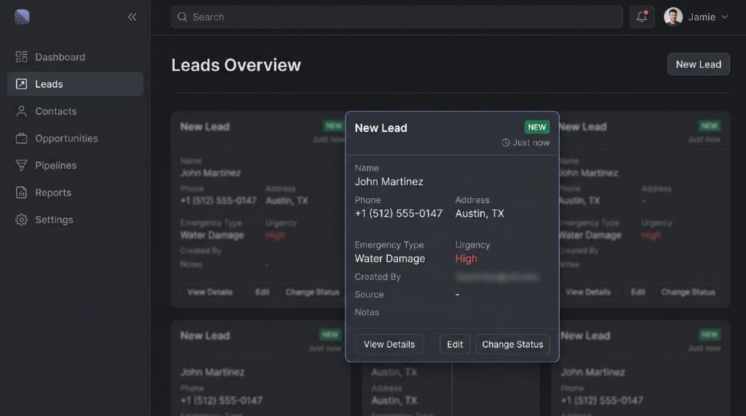 CRM lead